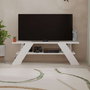 Hanah Home Farfalla Soporte de TV Blanco